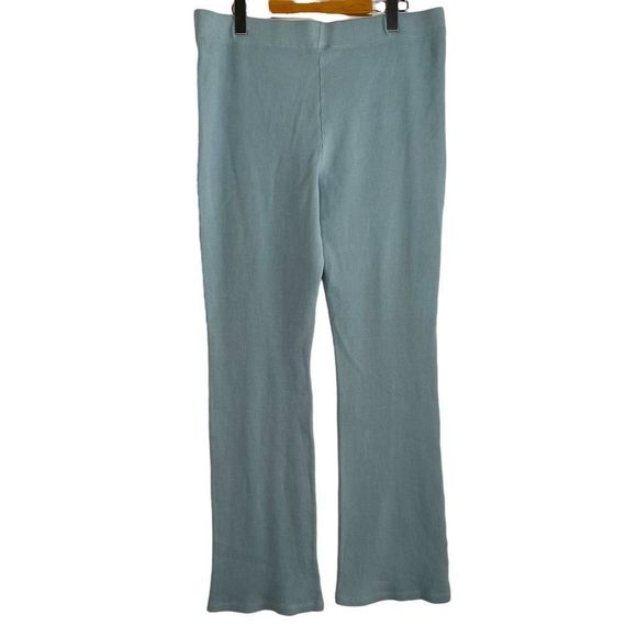 Wilfred Parker Pant Waffle Knit Organic Cotton Lounge Pants in Dream Blue XL - Picture 6 of 7